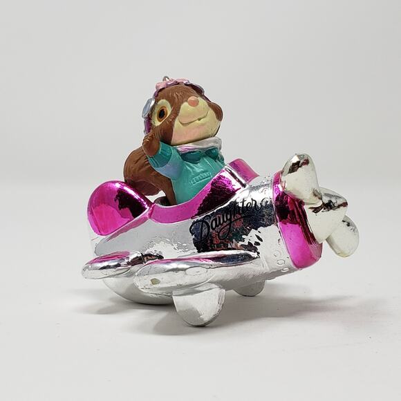 1992 Hallmark Daughter Handcrafted Keepsake Christmas Holiday Ornament - Picture 4 of 8